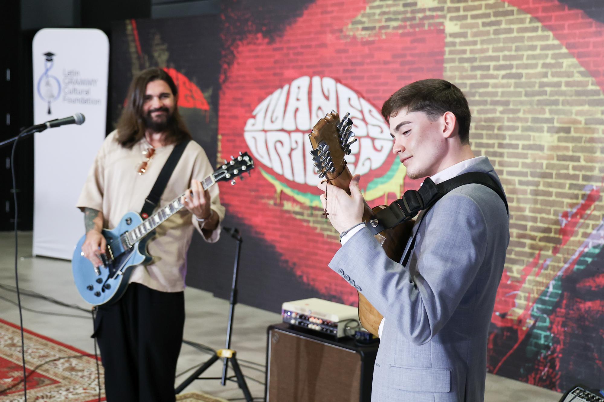 Xavier Cintrón Receives Latin Grammy Cultural Foundation’s Juanes ...