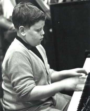 Kenny Werner as a young boy