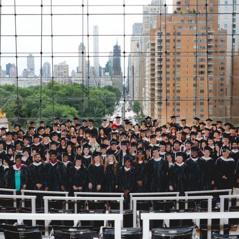 Berklee NYC graduated its largest class of master scholars at the 2024 Commencement ceremony