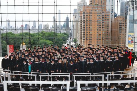 Berklee NYC graduated its largest class of master scholars at the 2024 Commencement ceremony