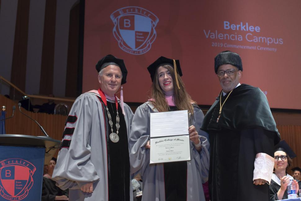 Imogen Heap Receives Berklee Honorary Doctorate in Valencia Berklee